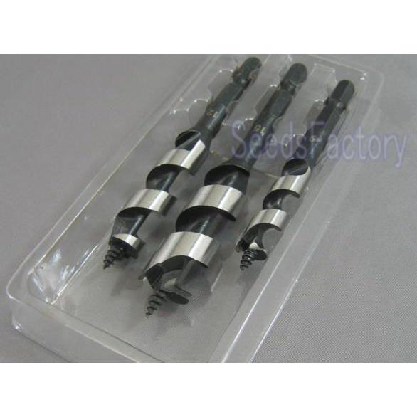 木工用ドリル3本セット　trad TWD-302