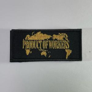 KNICKS(ニックス) W-PBG プロダクトワッペン黒 金 黒地・金文字