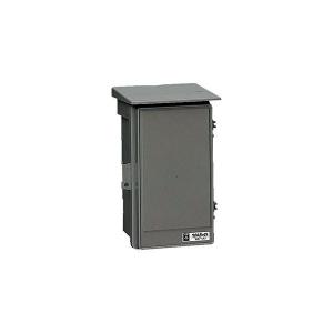 未来工業 ウオルボックス(プラスチック製防雨ボックス) グレー 1個 WB