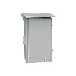 未来工業 ウオルボックス(プラスチック製屋根付) グレー 1個 WB-3AG MIRAI