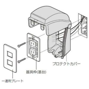 未来工業 プロテクトカバー(器具用保護カバー)...の詳細画像1