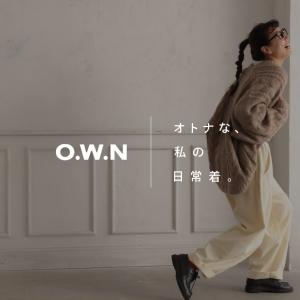 O.W.N ほっこり、たぷんとカーディガン レ...の詳細画像1