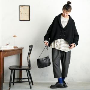 【ついに再入荷!】まぁるいニットなジャケット ...の詳細画像3