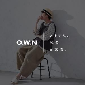 O.W.N まるっと可愛い、リネンのパンツ レ...の詳細画像1