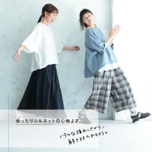 真夏の「リネンTee」 レディース ブラウス ...の詳細画像4