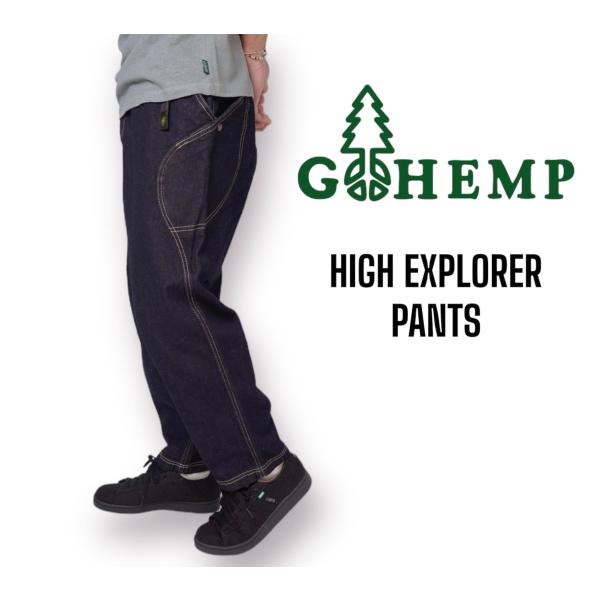 GOHEMP(ゴーヘンプ) - HIGH EXPLORER PANTS（ONE WASH） / デニ...
