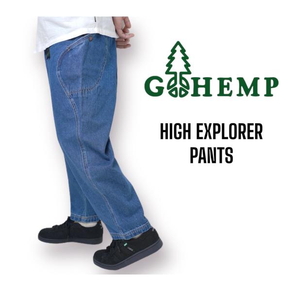 GOHEMP(ゴーヘンプ) - HIGH EXPLORER PANTS（USED WASH） / デ...