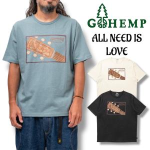 GOHEMP(ゴーヘンプ) - ALL NEED IS LOVE WIDE FITS TEE WIDE FITS TEE / トップス / メンズ / レディース / 半袖 / カットソー / 5分袖 / セール