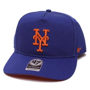 '47 フォーティーセブン ニューヨーク メッツ キャップ 帽子 NEWYORK METS '47 HITCH CAP メジャーリーグ MLB ロゴ刺繍 スナップバック ロイヤルブルー｜soulstyle