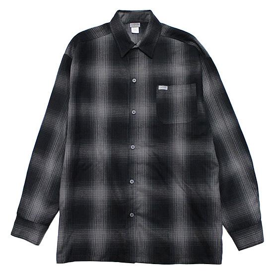 CALTOP キャルトップ フランネル長袖シャツ ネルシャツ オンブレチェック FLANNEL L/...