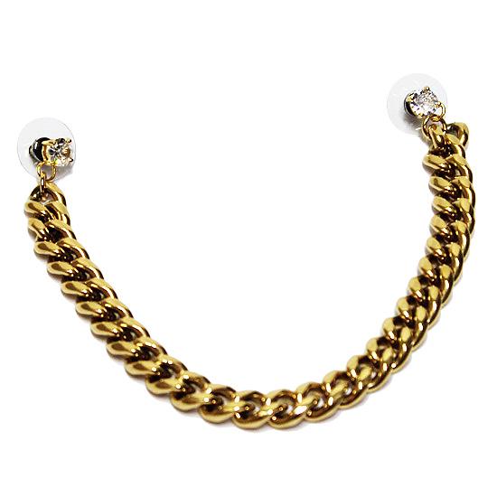 GOLDEN GILT ゴールデンギルト ゴールドキャップチェーン アクセサリー CUBAN LIN...