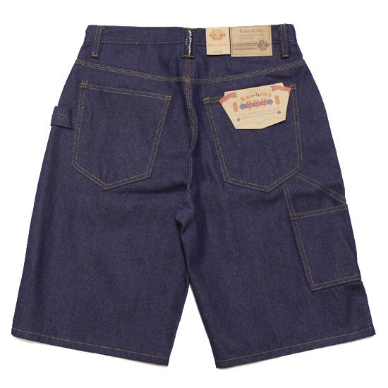 KNO BETTA ノーベター ペインターデニムショーツ ハーフパンツ 999 BAGGY DENI...