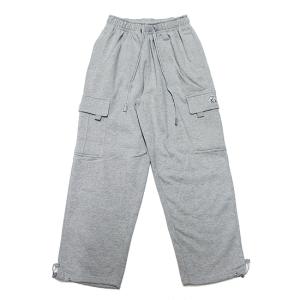 PRO CLUB プロクラブ スウェットカーゴパンツ HEAVYWEIGHT FLEECE CARGO PANTS メンズ ストリート ヒップホップ ヘヴィーウェイト 162 グレー S M L｜soulstyle