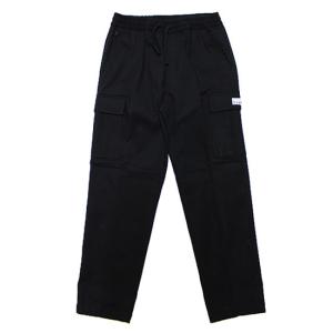 PRO CLUB プロクラブ ヘビーウェイト カーゴパンツ HEAVYWEIGHT STRETCH TWILL CARGO LOUNGE PANTS ルーズシルエット ストレッチ ブラック 黒 M L XL XXL｜soulstyle