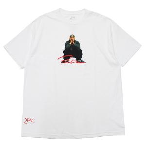 PRIMITIVExTUPAC プリミティブx2パック 2PAC 半袖Tシャツ SHAKUR S/S TEE コラボレーション ストリート ヒップホップ スケート ホワイト 白 L XL XXL｜soulstyle