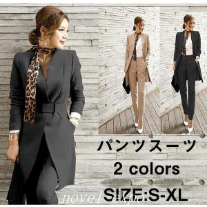 卒業式 服 母 セットアップ パンツスーツ レディース