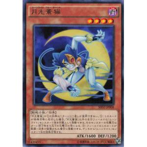 遊戯王 レア 効果モンスター 1枚 月光蒼猫 SHVI