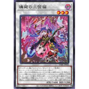 遊戯王 レア シンクロ 1枚 燐廻の三弦猫 DABL