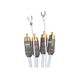 SUPRA PHONO 2RCA ハイコストパフォーマンス フォノケーブル 1.0m スウェーデン製