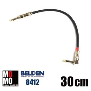 BELDEN パッチケーブル ベルデン（ BELDEN 8412 ）1m S-L型 パッチケーブル （ 黒 ）1本