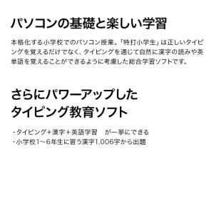 特打小学生 学習 ソフト 子供 子ども パソコ...の詳細画像3