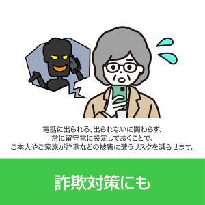スマート留守電 1年版 カード版 留守番電話サ...の詳細画像5