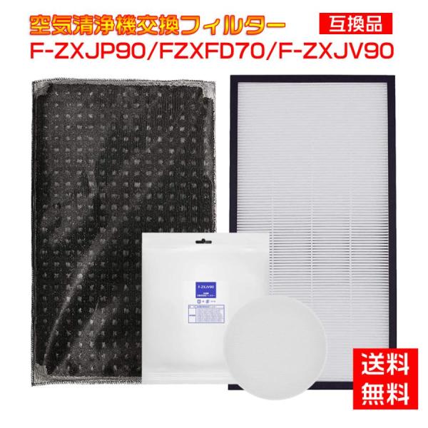 パナソニック 空気清浄機 Panaconic 互換品 F-ZXJP90 集じんフィルター F-ZXF...