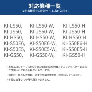 シャープ 空気清浄機 フィルター 加湿空気清浄...の詳細画像2