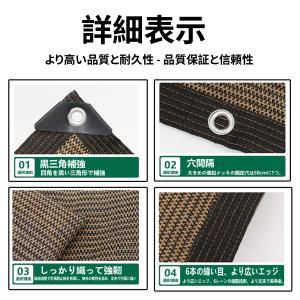 日よけ シェード 遮光ネット サンシェード 日...の詳細画像3