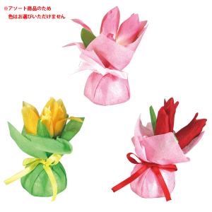 店舗装飾　ディスプレイ　春の花　ミニミニポットチューリップ　スプリングフラワー　春｜soushokuya