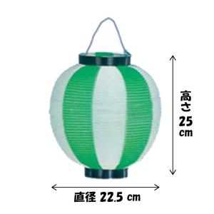 ポリ提灯 5色(赤青黄緑桃)セット H25×W...の詳細画像5