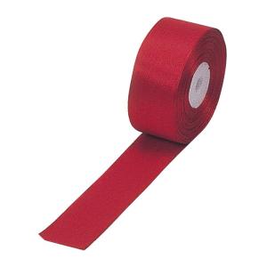 コハクリボンテープ赤 24mm巾 29m　/　テープカット　竣工式　オープニングセレモニー　式典用品　催事　リボン