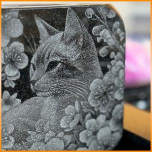 【高級感】影彫-かげぼり- 【キューブ型のお墓...の詳細画像2