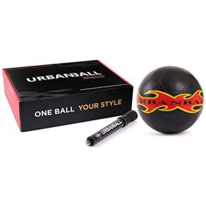 上質で快適 アーバンボール ーミニポンプ付き ボックス入り フリースタイル用ボール Blackfire Urbanball サッカー フットサル Maseratisantiago Cl