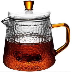 コーヒー ポット 紅茶ポット おしゃれ 波状ガラス 可愛い