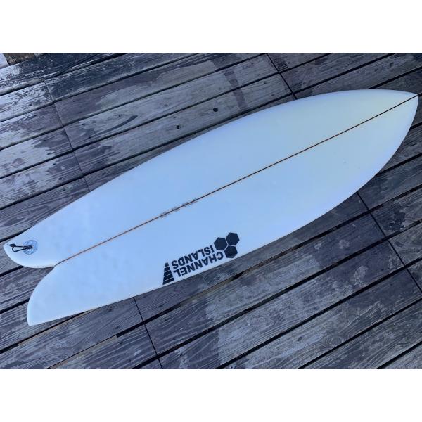 中古サーフボード CI FISH5&apos;4　チャネルアイランズ　ツイン　フィッシュ　アルメリック オルタ...