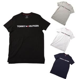 トミーヒルフィガー TOMMY HILFIGER フロント ロゴ 半袖 Tシャツ メンズ 09t3928 ラッピング不可 ネコポスでお届け｜southcoast