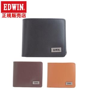 エドウィン EDWIN 二つ折り財布 ボンデッドレザー 小銭入れ付き メンズ 22269255 0510745 ラッピング不可 ネコポスでお届け｜southcoast