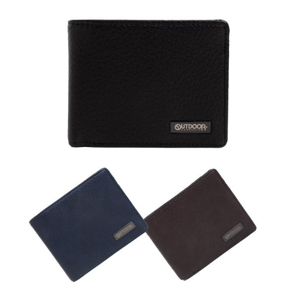 アウトドアプロダクツ OUTDOOR PRODUCTS 二つ折り財布 ロゴプレート メンズ 2246...