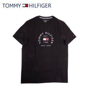 トミーヒルフィガー TOMMY HILFIGER Tシャツ フロント ロゴ 半袖 メンズ 丸首 78j8874 ラッピング不可 ネコポスでお届け｜southcoast