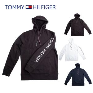 トミーヒルフィガー TOMMY HILFIGER フーディー パーカー ロゴ トップス 裏起毛 長袖 メンズ 78j9710｜southcoast