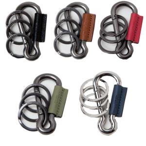 コーチ COACH キーリング キーホルダー レザー カラビナ