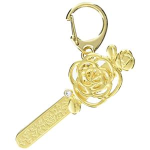 セイエイ  キーホルダー ローズゴールド 2.4×6.9×1.6cm クリップ 18546
