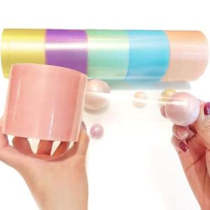 テープボール 6ロール 60mm 特大 DIY ストレス解消 グッズ