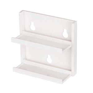 パール金属 ラップ ホルダー 2段 ホワイト マグネット付 モチーフ 日本製 HB-1112