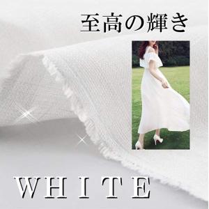 手芸 裁縫 用 綿 麻 布 無地 生地 純白 ...の詳細画像2
