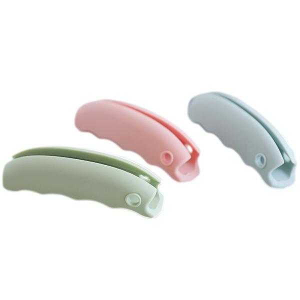 ショッピングバッグ グリップ 3色 3個セット 簡易 持ち手 取っ手 ハンドル 手さげ  (送料無料...