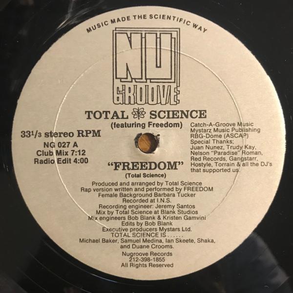 Total Science Featuring Freedom / Freedom