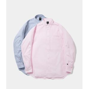 DAIWA PIER39 "TECH BUTTON DOWN SHIRTS L/S STRIPE"