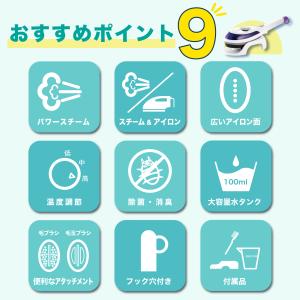 アイロン 衣類スチーマー スチームアイロン S...の詳細画像3